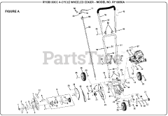 Ryobi RY 13050 A - Ryobi Walk-Behind Edger, 30cc