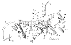 Echo CS-6701 - Echo Chainsaw Handle