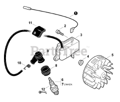 Echo EDR-260 - Echo Reversible Engine Drill (SN: E52412001001 - E52412999999) Ignition