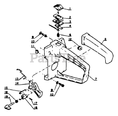 Echo CS-302 S - Echo Chainsaw (SN: 00000 - 17500)