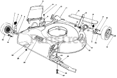 Toro 16330 - Toro Walk-Behind Mower (SN: 003000001 - 003999999) (1983)