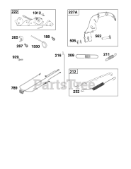 Briggs & Stratton 44U577-0002-H1 - Briggs & Stratton Vertical Engine Controls Group
