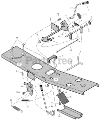 Scotts 309304x8B - Scotts 30" Rear-Engine Riding Mower (2001) Mower Housing Suspension