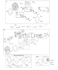 Briggs & Stratton 15T202-0125-F8 - Briggs & Stratton Horizontal Engine