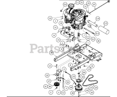Bad Boy Revolt - Bad Boy Stand-On Mower (2020) ENGINE - KAWASAKI FX-850