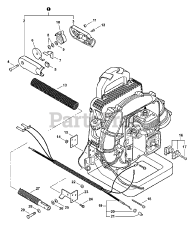 Echo PB-500 H - Echo Backpack Blower (SN: P33011001001 - P33011999999)