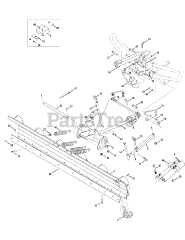 Cub Cadet 39A70024 (39A70024100) - Cub Cadet Utility Vehicle 72" Manual Snow Blade att Snow Blade