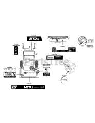 MTD 31AM63FF706 - MTD Snow Thrower (2013) Label Map 31AM63FF706