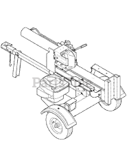 White Outdoor LS-27 (24BF570L790) - White Outdoor 27-Ton Log Splitter (2006)