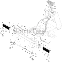 Exmark Repair Part 142-6682 - Hinge-Boom | PartsTree