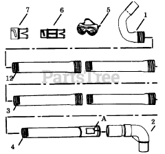 Weed Eater GA 1900 - Weed Eater Gutter Attachment GUTTER ATTACHMENT KIT