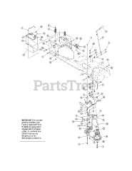 Huskee 13AB606H730 - Huskee Lawn Tractor (2005) (Tractor Supply)