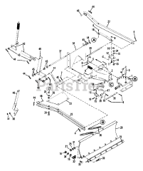 Ariens 835002 - Ariens Dozer Blade (SN: 000101 & Above)