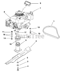 Gravely 911512 (LM 21 SC) - Gravely 21" Walk-Behind Mower, 6hp Robin Subaru (SN: 000101 & Above)