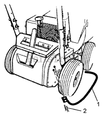 Echo CSV-5 - Echo Chipper Shredder Vacuum Wheel Guard
