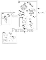 Briggs & Stratton 13L136-0317-F8 - Briggs & Stratton Horizontal Engine
