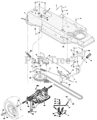 Murray 31720x51A - Murray 31" Lawn Tractor (1997)