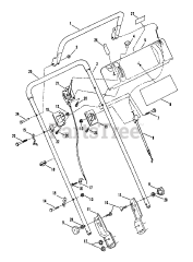 Snapper BH 600 (82363) - Snapper Black Hawk 21" Walk-Behind Mower