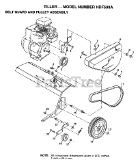 Electrolux/AYP HD F500 A - Electrolux/AYP Front-Tine Tiller (1996)