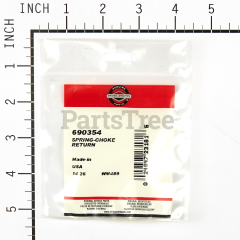 Briggs & Stratton 690354 Choke Return Spring - image 2
