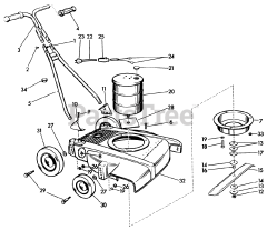 Lawn-Boy 6200 - Lawn-Boy Walk-Behind Mower (SN: 800000001 - 899999999) (1958) Model 1200 Mower