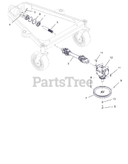 Gravely 885914 - Gravely Pro-QXT 36" Finish Mower Attachment (SN: 000101 - 000999)