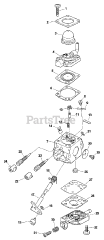 Little Wonder SV-4B - Little Wonder Engine (Type 1E) Carburetor  S/N: 377321_Up