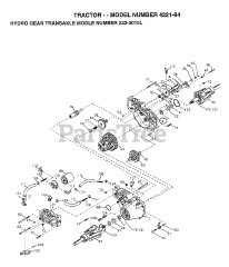 Electrolux/AYP 4221-84 - Electrolux/AYP Lawn Tractor (1998)
