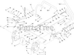 Toro 75213 - Toro 60" TimeCutter HD MyRide Zero-Turn Mower (SN: 400000000 - 401999999) Motion Control Assembly