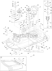 Toro 13AX90RS848 (LX 423) - Toro Lawn Tractor (2010)