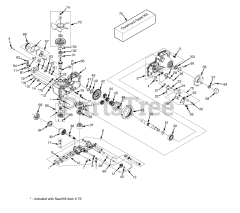 Scag SCZII72V-38FX-EFI - Scag Cheetah II 72" Zero-Turn Mower, 38hp Kawasaki (SN: S8500000 - S8599999) (Rev 01) ZT-5400 TRANSAXLE ASSEMBLY