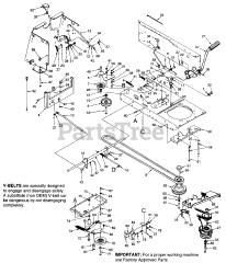 Yard-Man 14AY834P401 - Yard-Man Garden Tractor (1998)