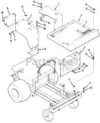 Toro Z1-24OE04 (724-Z) - Toro Zero-Turn Mower, Drive Unit Only (SN: 010000001 - 019999999) (1991)