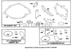 Toro 20908 BC - Toro 48cm Rear Bagging Walk-Behind Mower (SN: 049000001 - 049999999) (1994) Engine Briggs  Stratton Model 127702-0131-01 9