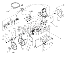 White Outdoor SB-750 (317E633E190) - White Outdoor Snow Boss Snow Thrower (1997)