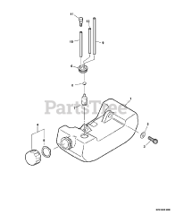 Echo WP-1000 - Echo Water Pump (Type 1) Fuel System