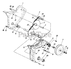 White Outdoor RB-300 (21A-035-190) - White Outdoor Roto Boss Tiller (1999)