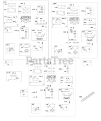 Briggs & Stratton 540477-0110-E1 - Briggs & Stratton Horizontal Engine Carburetors