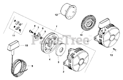 Kohler M8-301501 - Kohler Magnum Engine, Basic Version, 8hp, 6kW Retractable Starter 23-2-527 TP-2201-C
