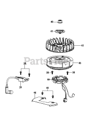 MTD 4P90JHA - MTD Engine 4P90JHA Ignition &amp; Electrical