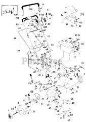 MTD 127-364-040 - MTD Walk-Behind Mower (1987) (Handy Hardware)