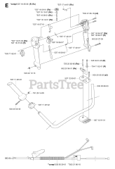 Husqvarna 343 R - Husqvarna String Trimmer (SN: 20031800001 - 20043100000) HANDLE &amp; CONTROLS