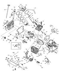 Tecumseh OHSK60-71504C - Tecumseh Engine Engine Parts List #OHSK5XA
