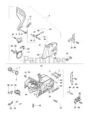 Cub Cadet CS 5018 (59AM658-150) - Cub Cadet 18" Chainsaw Crankcase