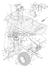Murray 30503x11A - Murray 30" Rear-Engine Riding Mower (2000)