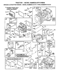 Electrolux/AYP 7178 B99 - Electrolux/AYP Lawn Tractor (1999)