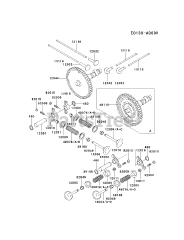 Kawasaki FD620D-AS13 - Kawasaki Engine VALVE/CAMSHAFT