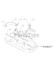Cub Cadet 59A30030 (59A30030150) - Cub Cadet 60" Mulch Kit att4 General Assembly