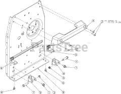 Troy-Bilt 23AACAAX711 - Troy-Bilt FLEX Leaf Blower Attachment (2016) Frame Mount