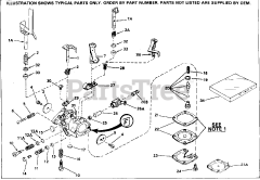 Tecumseh CA-631654 - Tecumseh Carburetor